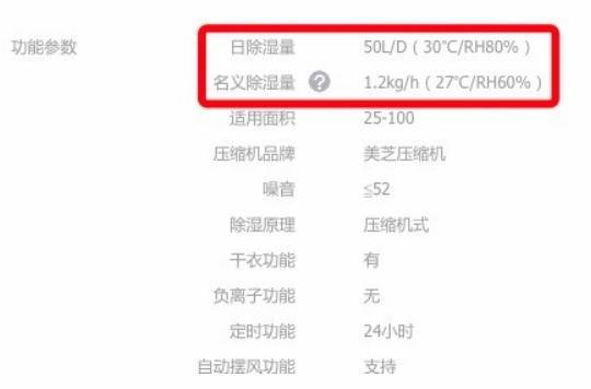 除濕機(jī)里的貓膩：兩個除濕量怎么選？