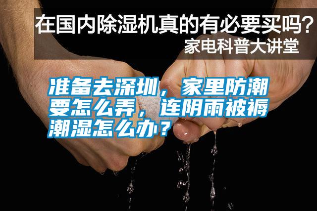 準(zhǔn)備去深圳，家里防潮要怎么弄，連陰雨被褥潮濕怎么辦？