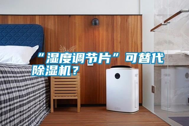 “濕度調(diào)節(jié)片”可替代除濕機(jī)？