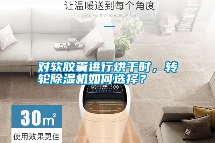 對(duì)軟膠囊進(jìn)行烘干時(shí)，轉(zhuǎn)輪除濕機(jī)如何選擇？