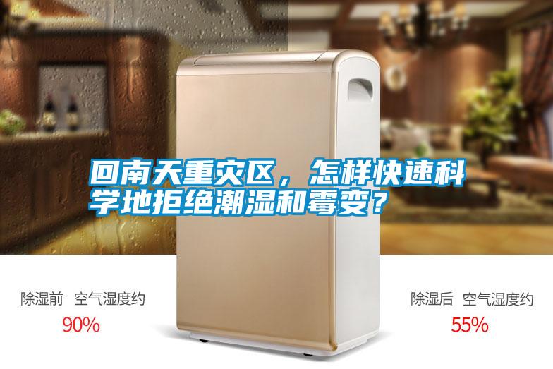 回南天重災(zāi)區(qū)，怎樣快速科學(xué)地拒絕潮濕和霉變？