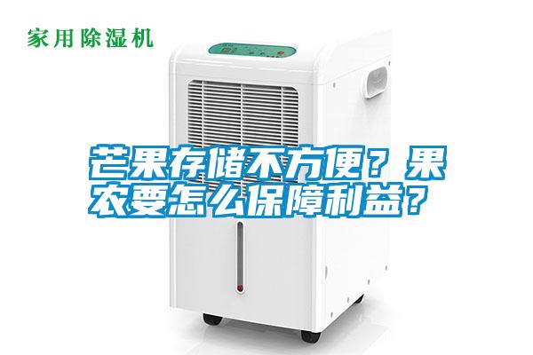 芒果存儲不方便？果農(nóng)要怎么保障利益？