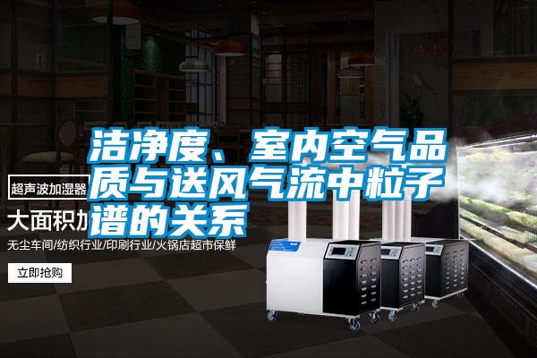 潔凈度、室內(nèi)空氣品質(zhì)與送風(fēng)氣流中粒子譜的關(guān)系