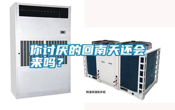你討厭的回南天還會來嗎？