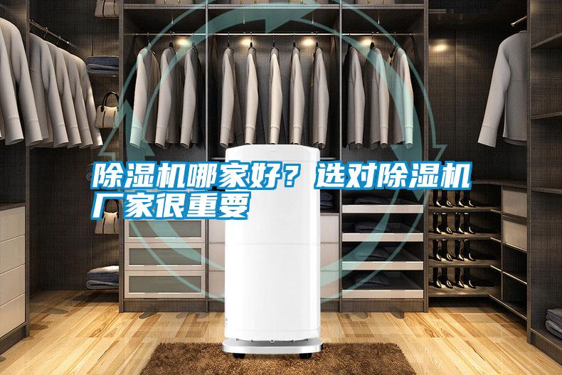 除濕機哪家好？選對除濕機廠家很重要
