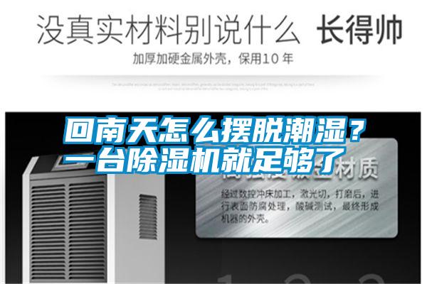 回南天怎么擺脫潮濕？一臺(tái)除濕機(jī)就足夠了