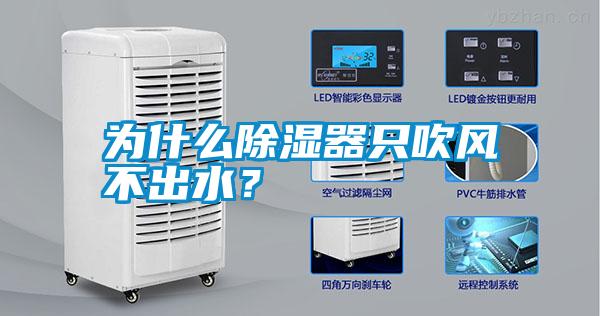 為什么除濕器只吹風不出水？