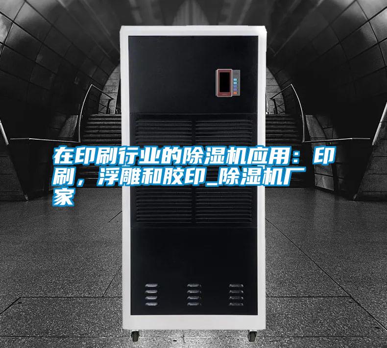 在印刷行業(yè)的除濕機(jī)應(yīng)用：印刷，浮雕和膠印_除濕機(jī)廠(chǎng)家
