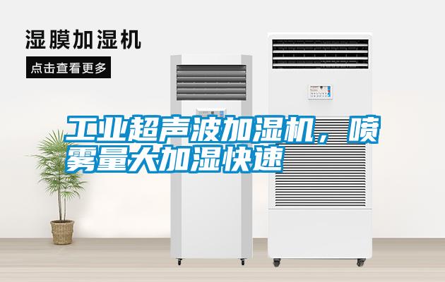 工業(yè)超聲波加濕機(jī)，噴霧量大加濕快速