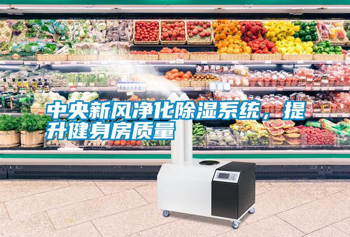 中央新風(fēng)凈化除濕系統(tǒng)，提升健身房質(zhì)量