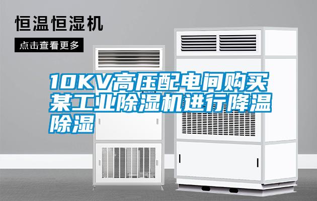10KV高壓配電間購買某工業(yè)除濕機進(jìn)行降溫除濕