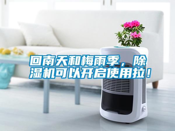 回南天和梅雨季，除濕機(jī)可以開啟使用拉！