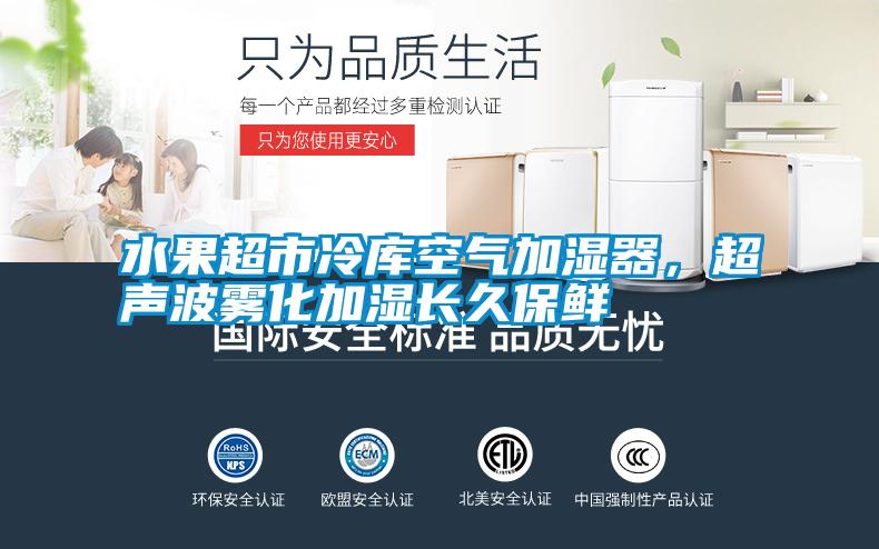 水果超市冷庫空氣加濕器，超聲波霧化加濕長久保鮮