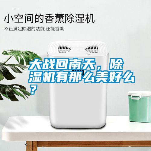 大戰(zhàn)回南天，除濕機(jī)有那么美好么？