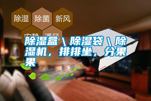 除濕盒＼除濕袋＼除濕機(jī)，排排坐，分果果