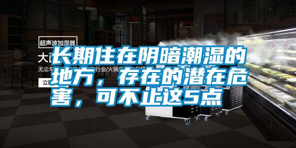 長期住在陰暗潮濕的地方，存在的潛在危害，可不止這5點