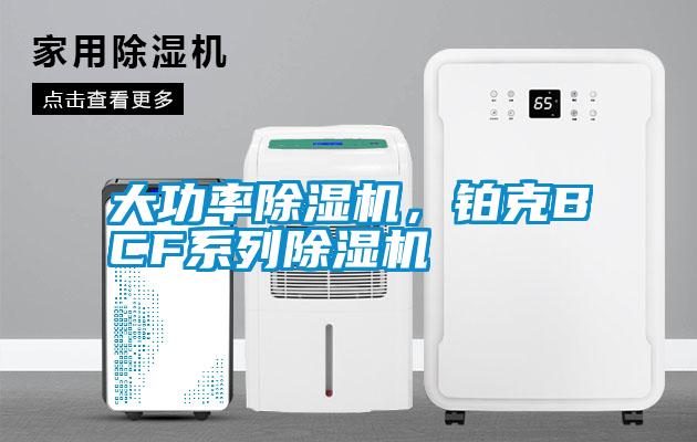 大功率除濕機，鉑克BCF系列除濕機