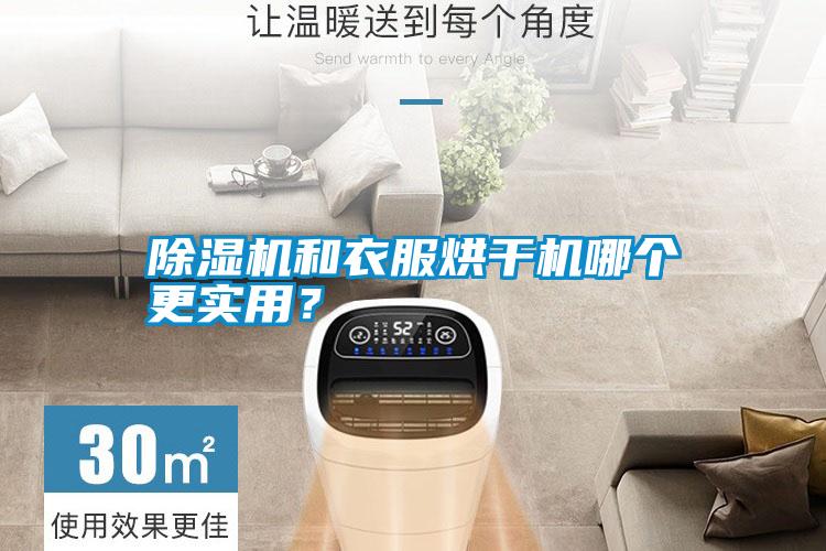 除濕機(jī)和衣服烘干機(jī)哪個更實(shí)用？