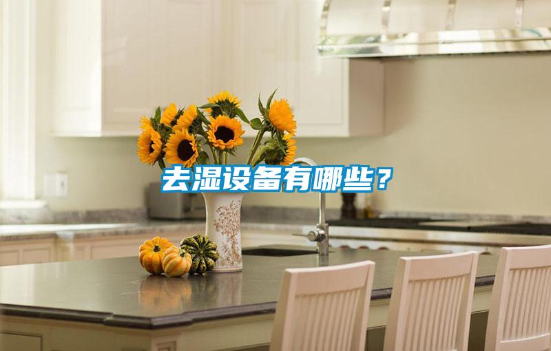 去濕設(shè)備有哪些？