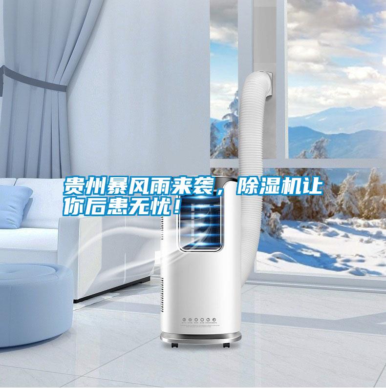 貴州暴風(fēng)雨來(lái)襲，除濕機(jī)讓你后患無(wú)憂！
