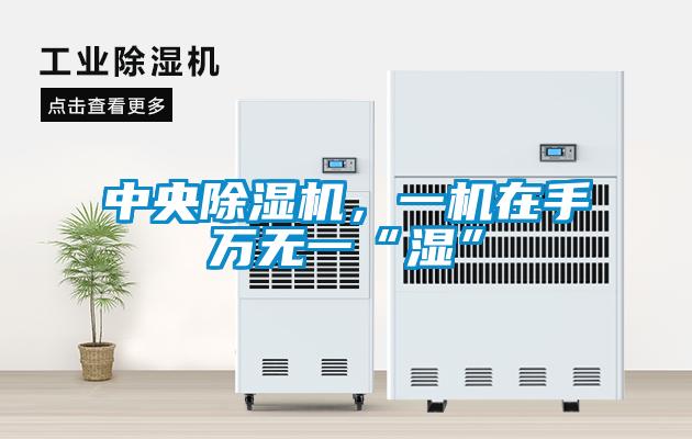 中央除濕機(jī)，一機(jī)在手萬無一“濕”