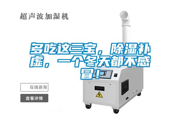 多吃這三寶，除濕補虛，一個冬天都不感冒！