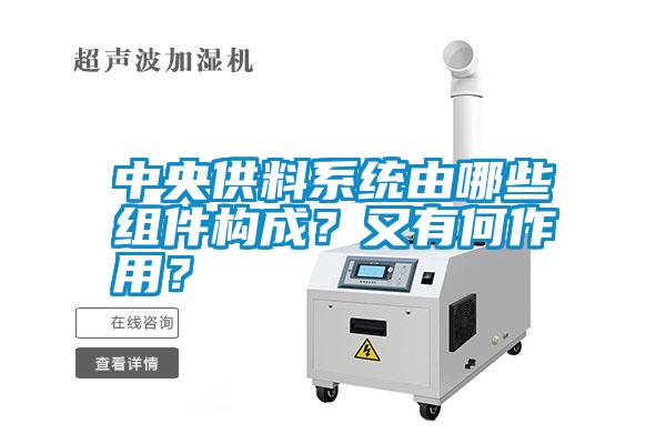 中央供料系統(tǒng)由哪些組件構(gòu)成？又有何作用？
