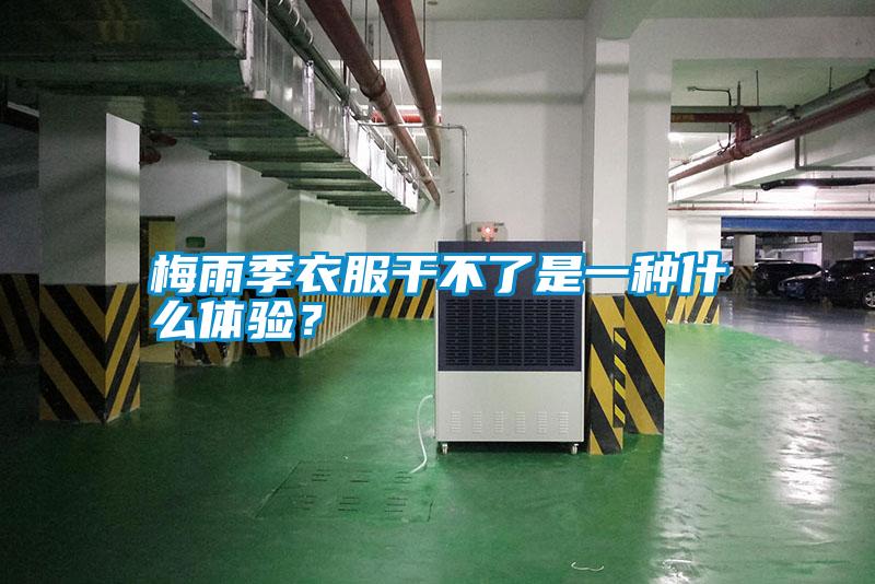 梅雨季衣服干不了是一種什么體驗？