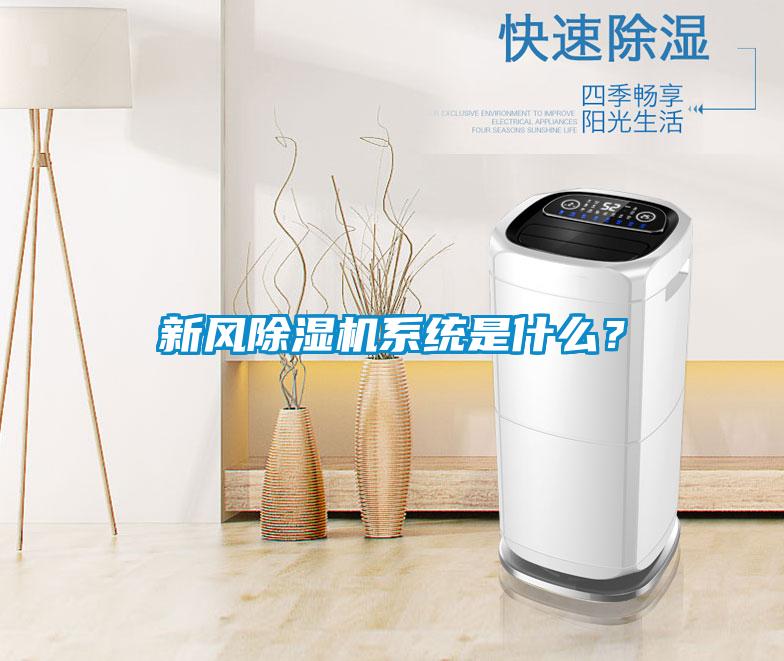 新風除濕機系統(tǒng)是什么？