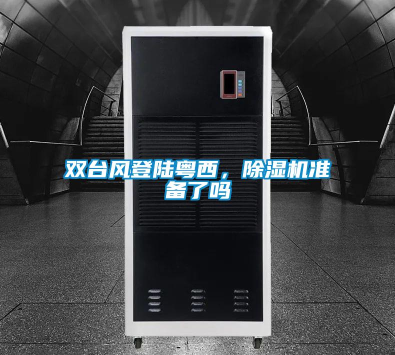 雙臺風(fēng)登陸粵西，除濕機準(zhǔn)備了嗎