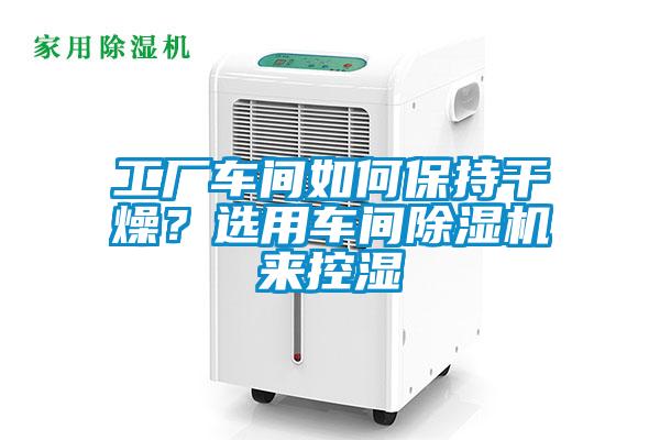 工廠(chǎng)車(chē)間如何保持干燥？選用車(chē)間除濕機(jī)來(lái)控濕