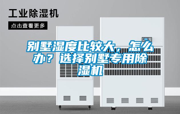 別墅濕度比較大，怎么辦？選擇別墅專用除濕機