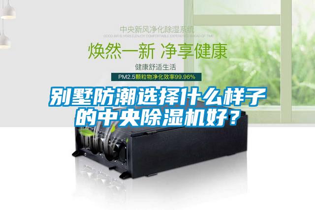 別墅防潮選擇什么樣子的中央除濕機好？