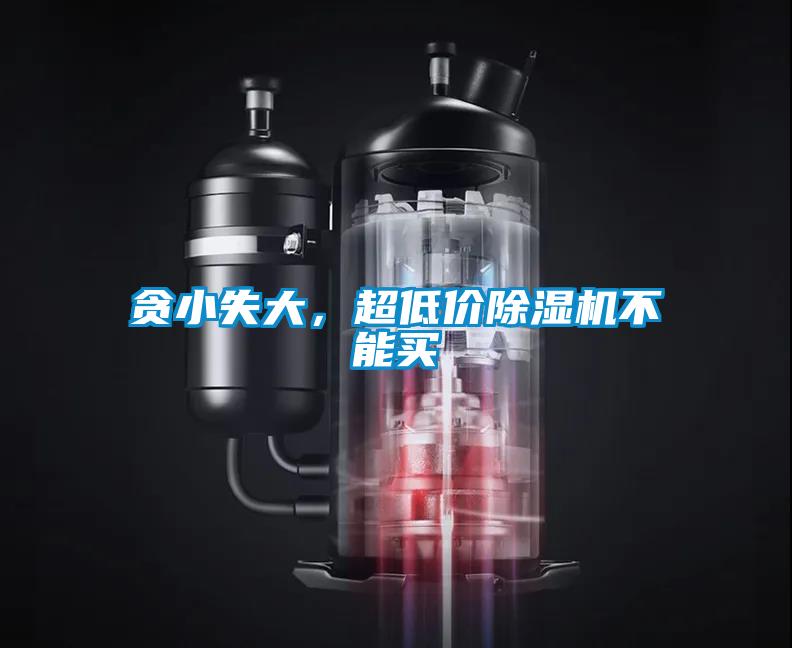 貪小失大，超低價除濕機(jī)不能買