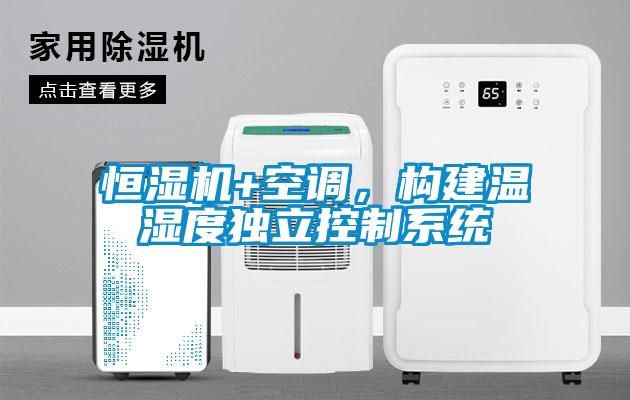 恒濕機(jī)+空調(diào)，構(gòu)建溫濕度獨(dú)立控制系統(tǒng)