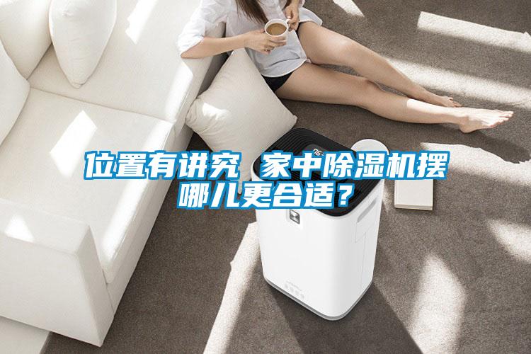 位置有講究 家中除濕機擺哪兒更合適？