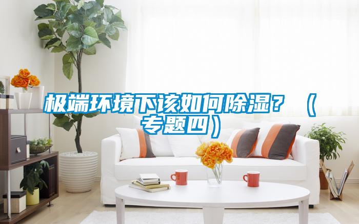 極端環(huán)境下該如何除濕？（專題四）