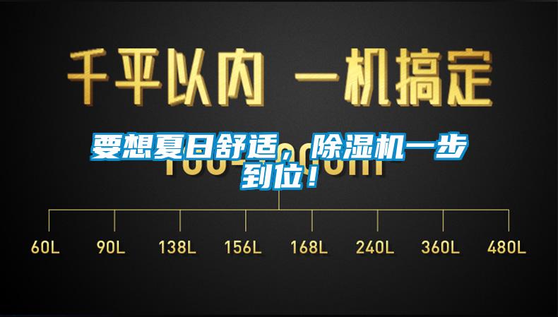 要想夏日舒適，除濕機(jī)一步到位！