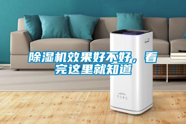 除濕機效果好不好，看完這里就知道