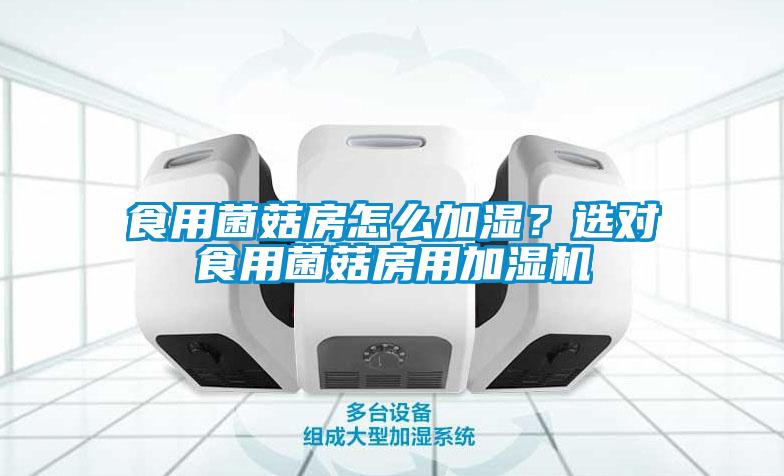 食用菌菇房怎么加濕？選對(duì)食用菌菇房用加濕機(jī)