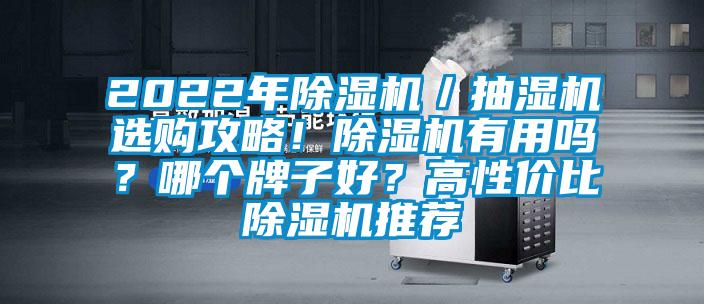 2022年除濕機(jī)／抽濕機(jī)選購攻略！除濕機(jī)有用嗎？哪個牌子好？高性價比除濕機(jī)推薦