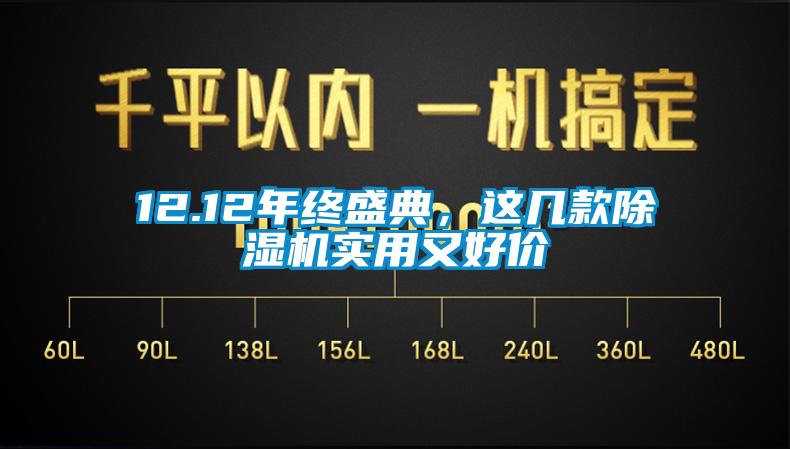 12.12年終盛典，這幾款除濕機(jī)實用又好價