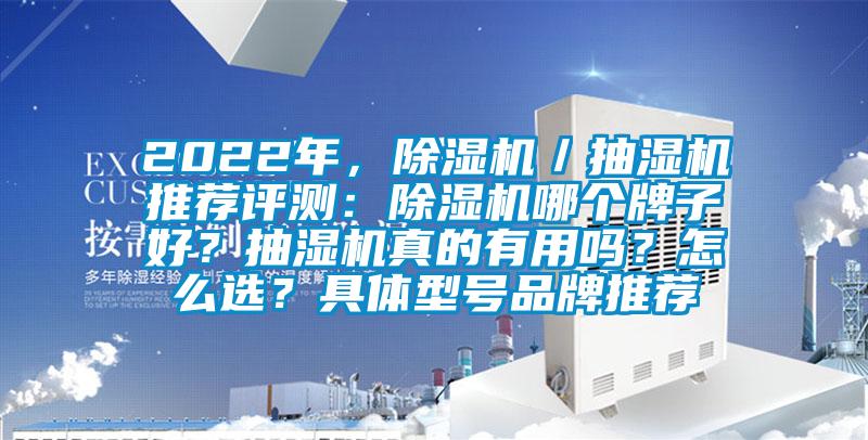 2022年，除濕機／抽濕機推薦評測：除濕機哪個牌子好？抽濕機真的有用嗎？怎么選？具體型號品牌推薦