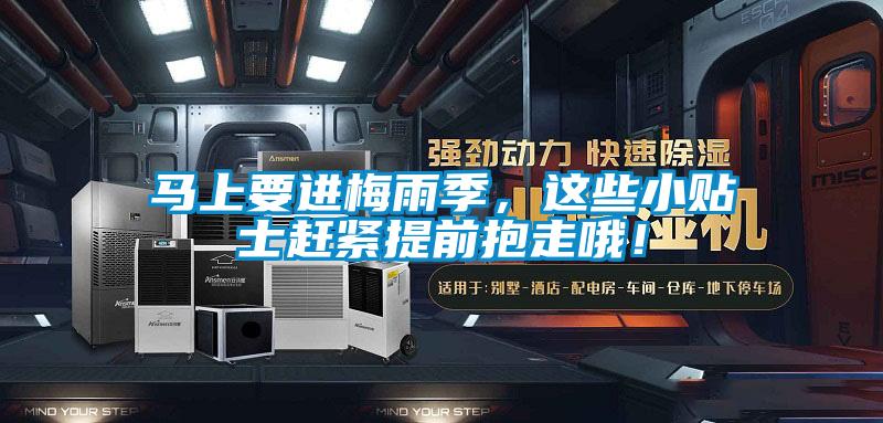 馬上要進(jìn)梅雨季，這些小貼士趕緊提前抱走哦！