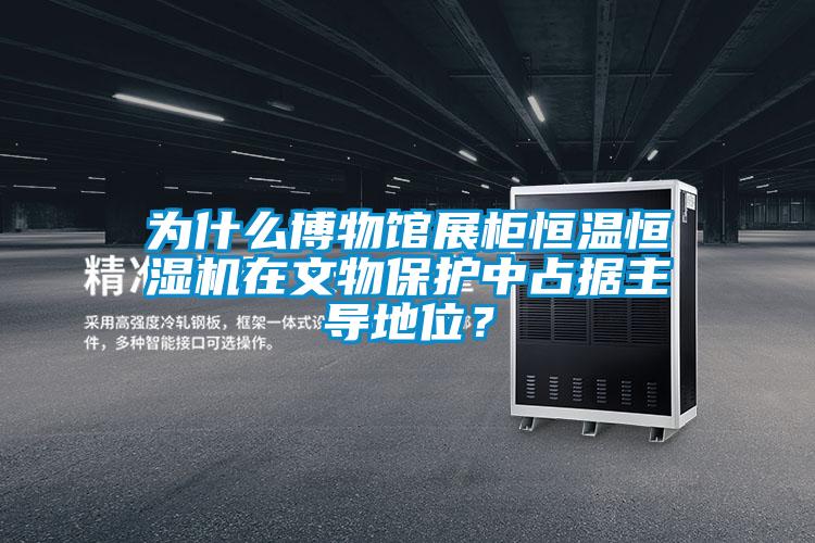 為什么博物館展柜恒溫恒濕機在文物保護中占據(jù)主導地位？
