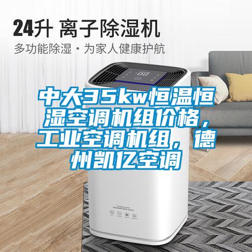 中大35kw恒溫恒濕空調(diào)機(jī)組價(jià)格，工業(yè)空調(diào)機(jī)組，德州凱億空調(diào)