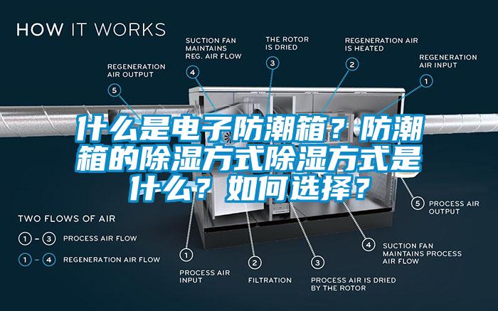 什么是電子防潮箱？防潮箱的除濕方式除濕方式是什么？如何選擇？