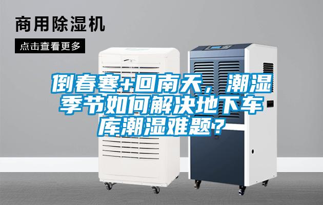 倒春寒+回南天，潮濕季節(jié)如何解決地下車(chē)庫(kù)潮濕難題？