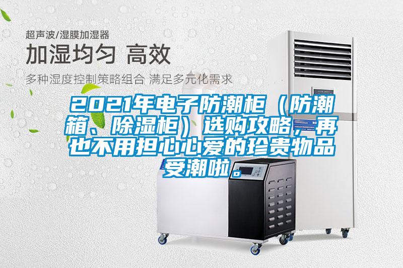 2021年電子防潮柜（防潮箱、除濕柜）選購攻略，再也不用擔心心愛的珍貴物品受潮啦。