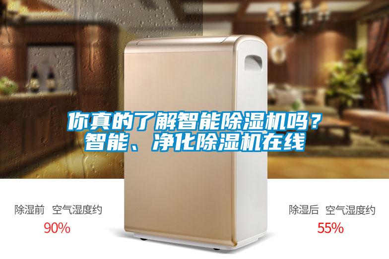 你真的了解智能除濕機(jī)嗎？智能、凈化除濕機(jī)在線